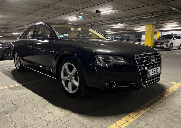 Audi A8 cena 85400 przebieg: 236150, rok produkcji 2012 z Pruchnik małe 301